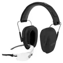 Allen ULTRX Shield Ear & Eye Combo Passive Earmuff 23dB Midnight Grey Shooting Glasses Clear - Allen Company