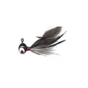 NotHead Feather Jig 1/16 Black/White 2pk - Nothead-Lures