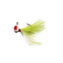 NotHead Feather Jig 1/64 Chart/White 2pk - Nothead-Lures