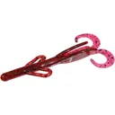 Zoom Brush Hog Midsize Red Bug 10pk - Zoom-Baits