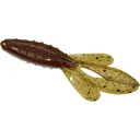 Zoom Z-Hog Jr 3.5'' Green Pumpkin Red 10pk - Zoom-Baits