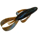 Strike King Rage Magnum Bug 4.5" Soft Bait Blue Craw with Red Flake 6pk - Strike-King-Lures
