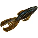 Strike King Rage Bug 4" Soft Bait Blue Craw with Red Flake 7pk - Strike-King-Lures