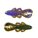 Googan Bandito Bug 3.3'' Soft Bait GreenPumpkinPurple 9pk - Googan-Baits