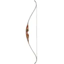 Bear Traditional Bow Super Grizzly RH50 Shedua/Black Stripe - Bear-Archery
