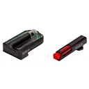 HI-VIZ FASTDOT H3 Red Front Green Rear Sight for Glock MOS 9mm| 40 S&W | 357 Sig - North-Pass