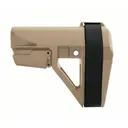 SB Tactical SBA5 Pistol Stabilizing Brace 5-Position Adjustable for AR-15 FDE - Sb-Tactical