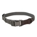 MoMarsh Adjustable Dog Collar 15"-23" Gun Metal Grey - Momarsh