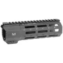 Midwest Industries Suppressor Series 1-Piece Free Float Handguard M-LOK 7.25" Black - Midwest