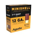 Aguila Minishell Shotshells 12ga 1-3/4" 5/8oz 1200 fps #7.5 25/ct - Aguila