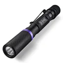 Police Security Flashlights UV Flashlight 395NM Black - Police-Security-Flashlights