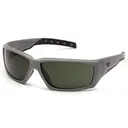Pyramex Overwatch Shooting Glasses Grey with Grey Lens Anti Fog - Pyramex-Safety