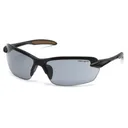 Pyramex Spokane Shooting Glasses Black with Grey Lens - Pyramex-Safety