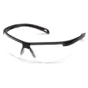 Pyramex Ever-Lite Shooting Glasses Black with Clear Lens - Pyramex-Safety