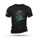 Nine Line T-Rex Short Sleeve Shirt Black Triblend S - New-Line-Apparel