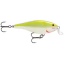Rapala Shallow Shad Rap 05 Crankbait 2.5" 3/16 oz Silver Fluorescent Chart - Rapala-Lures
