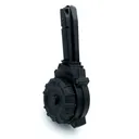 Promag H&K VP9 Handgun Magazine Black Drum 9mm Luger 50/rd - Promag