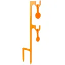 Champion Rimfire Double Target Hanger and Two Targets Orange - Champion Target