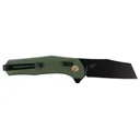 SOG Knives Diverge XR Folding Knife 3" Sheepsfoot Blade Black and Forest Green - Sog-Knives