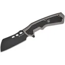 Smith & Wesson Extraction and Evasion Assisted Folding Knife 3-1/2" Cleaver Blade Black - Smith-Wesson