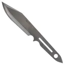 Smith & Wesson Bullseye Throwing Bowie Knife 7" Fixed Blade Silver - Smith-Wesson