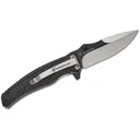 Smith & Wesson Extreme Ops Folding Knife 3" Drop Point Blade Two Tone Black Silver Box - Smith and Wesson