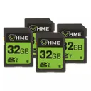 HME 32GB SDHC Memory Card 4/ct - Hme