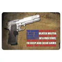 Tekmat 2nd Amendment Handgun Cleaning Mat 11"x17" - Tekmat