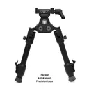 Warne Skyline Pro Bipod - ARCA Mount, Precision Legs - Warne Scope Mounts
