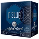 Nobel Sport C-Slug Shotshell 12ga 2-3/4" 1oz 1378 fps Slug 25/ct - Nobel