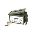 PMC Rifle Ammunition 5.56X45 NATO 55 gr FMJ 3120 fps 1680/ct (2-840ct cans) - Pmc