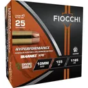Fiocchi Hyperformance Hunt Ammunition 10mm Auto 155gr HP 1165 fps 25/ct - Fiocchi