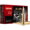 Norma Golden Target Rifle Ammunition 6.5 Creedmoor 130gr BTHP 2851 fps 20/ct - Norma