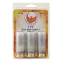 Phoenix Rising Ball & Chain Shotshells 2- 60 Cal Balls Connected with 6'' Cable 12ga 2-3/4" 1200 fps 3/ct - Phoenix-Rising