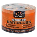 Walker's Corded Foam Ear Plugs 32dB Jar 50/ct - Walker-S
