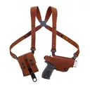 Galco Classic Lite 2.0 Shoulder System Holster for S&W M&P Shield 3" 9/40 2.0 9/40 Natural RH - Galco