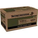 Winchester USA Lake City M855 Green Tip Rifle Ammunition 5.56mm 62 gr. FMJ 3060 fps 100/ct (Bulk) - Winchester