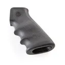 Hogue AR-15/M-16 OverMolded Rubber Grips with Finger Grooves Black - Hogue