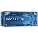 Federal Power-Shok Rifle Ammunition .223 Rem 64 gr SP 3050 fps 20/ct - Federal