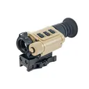 InfiRay Rico Micro V2  640 12 Micron 25mm FDE  Hand Held / Stand Alone Weapon Sight / Clip-On Mode / Weapon Mounts Optional - Iray