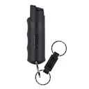 Sabre Pepper Spray with Quick Release Key Ring Black - Sabre