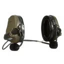 3M Peltor ComTac V Hearing Defender Headset Neckband Green - Peltor