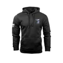 Nine Line Belt Fed Hooded Sweatshirt Black L - New-Line-Apparel