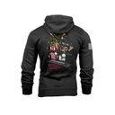 Nine Line Belt Fed Hooded Sweatshirt Black 2XL - New-Line-Apparel