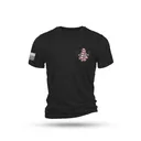 Nine Line Cake Tree Triblend Short Sleeve Shirt Black L - New-Line-Apparel
