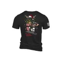 Nine Line Belt Fed Triblend Short Sleeve Shirt Black L - New-Line-Apparel
