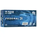 Federal American Eagle Rifle Ammunition .22-250 50gr Jacketed Hollow Point 20/rd - Federal