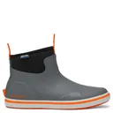 LaCrosse Mens Alpha Deck Boot 6" Grey/Orange Size 10 - Lacrosse