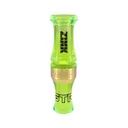 Zink Green Top Rocker Duck Mouth Call Green Interference - Zink