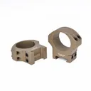 Warne HyperLite 1 inch Medium Dark Earth Scope Rings - Warne
